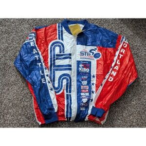 2002 Seattle To Portland STP Cycling Jacket Tyvek Leslie Jordan USA Made NWT 2XL
